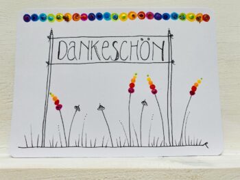 Mini-Karte Dankeschön – Bild 3