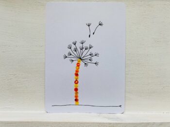 Postkarte Pusteblume – Bild 2