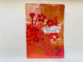 Postkarte "viel Glück" – Bild 2