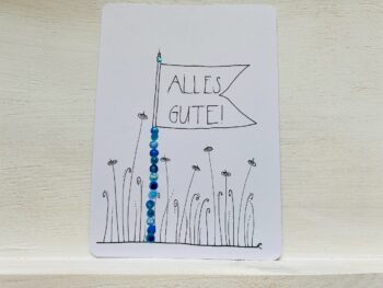 Postkarte Alles Gute Fahne – Bild 5
