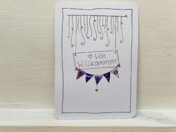 Mini-Karte Herzlich Willkommen – Bild 6