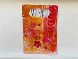 Postkarte "von Herzen"