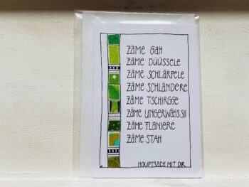Karte Zäme gah – Bild 4