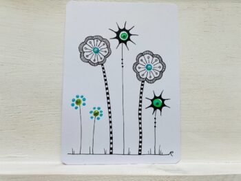 Postkarte Blumen Modell A – Bild 6