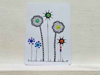 Postkarte Blumen Modell A – Bild 4