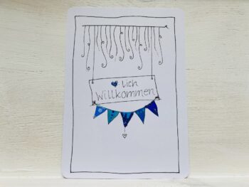 Postkarte Herzlich Willkommen – Bild 7