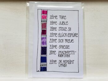 Karte Zäme fiire – Bild 4