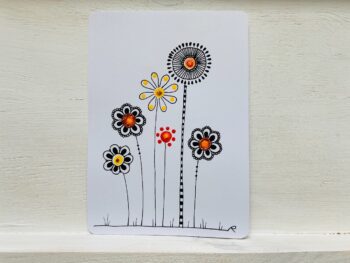 Postkarte Blumen Modell C – Bild 4
