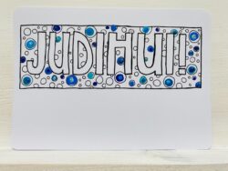 Postkarte Judihui