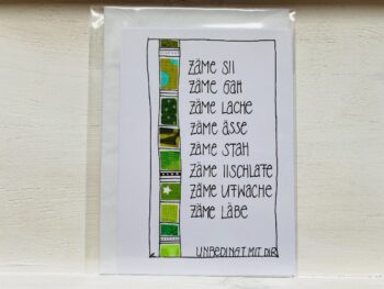 Karte Zäme sii – Bild 2