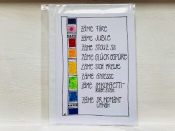 Karte Zäme fiire – Bild 2
