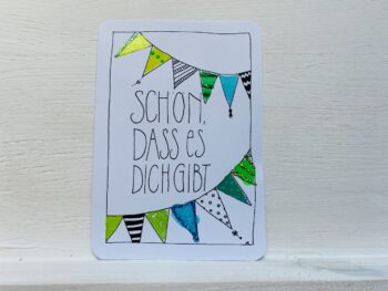 Mini-Karte Schön, dass es dich gibt – Bild 5