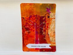 Postkarte "Danke für alles"