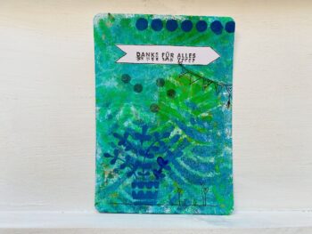 Postkarte "Danke für alles" – Bild 2