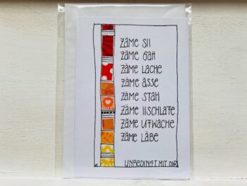 Karte Zäme sii