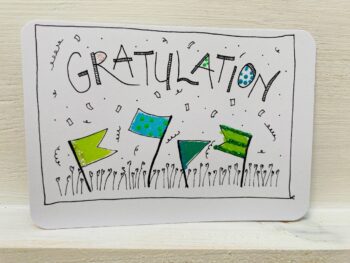 Mini-Karte Gratulation – Bild 2