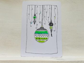 Postkarte Kugel klein – Bild 2