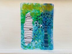 Postkarte "Du bisch wunderbar"