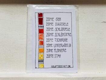 Karte Zäme gah – Bild 2