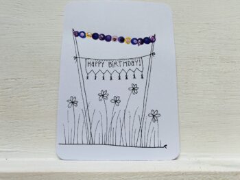 Postkarte Happy Birthday Wiese – Bild 7