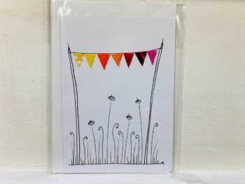 Karte  Wimpelkette Stoff – Bild 2