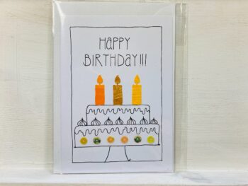 Karte Torte Happy Birthday – Bild 4