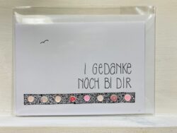 Karte  I Gedanke nöch bi dir