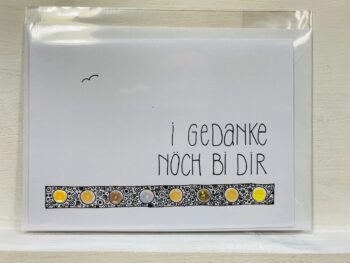 Karte  I Gedanke nöch bi dir – Bild 2