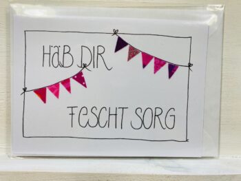 Karte Häb dir fescht Sorg – Bild 3