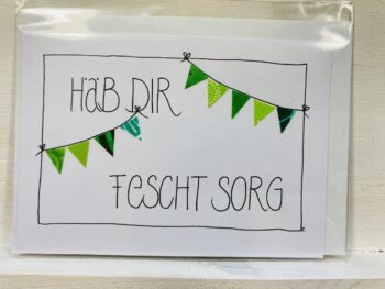 Karte Häb dir fescht Sorg – Bild 6