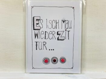 Karte Es isch Mau wieder Zit... – Bild 2