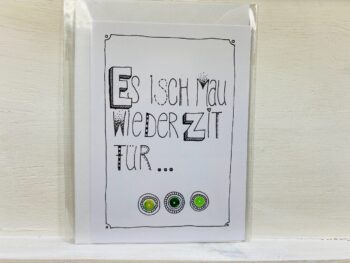 Karte Es isch Mau wieder Zit... – Bild 5